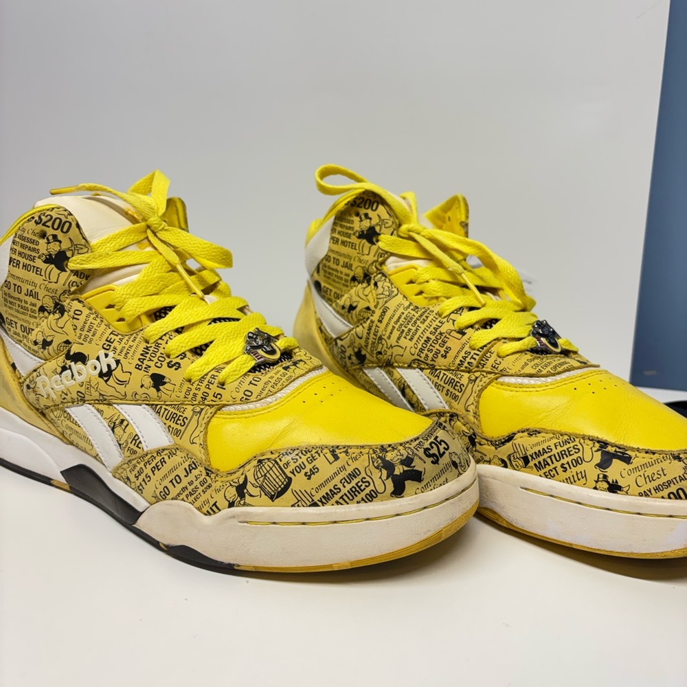 Reebok Monopoly Reverse Jam sneakers size 9 - Picture 3 of 7